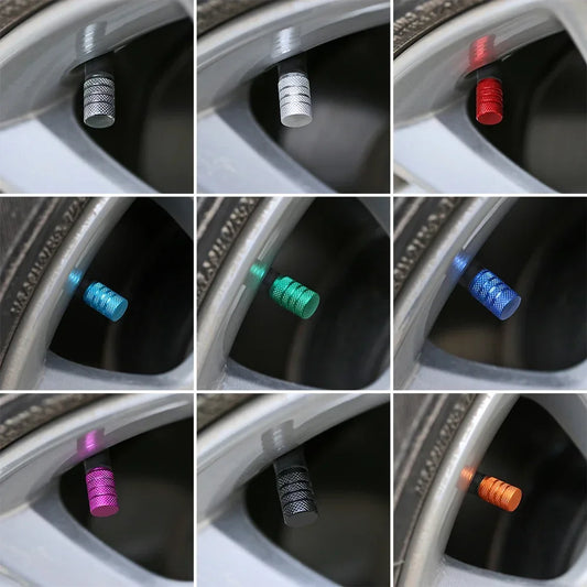 Tampas de Válvula – Kit 4 Peças em Alumínio Premium